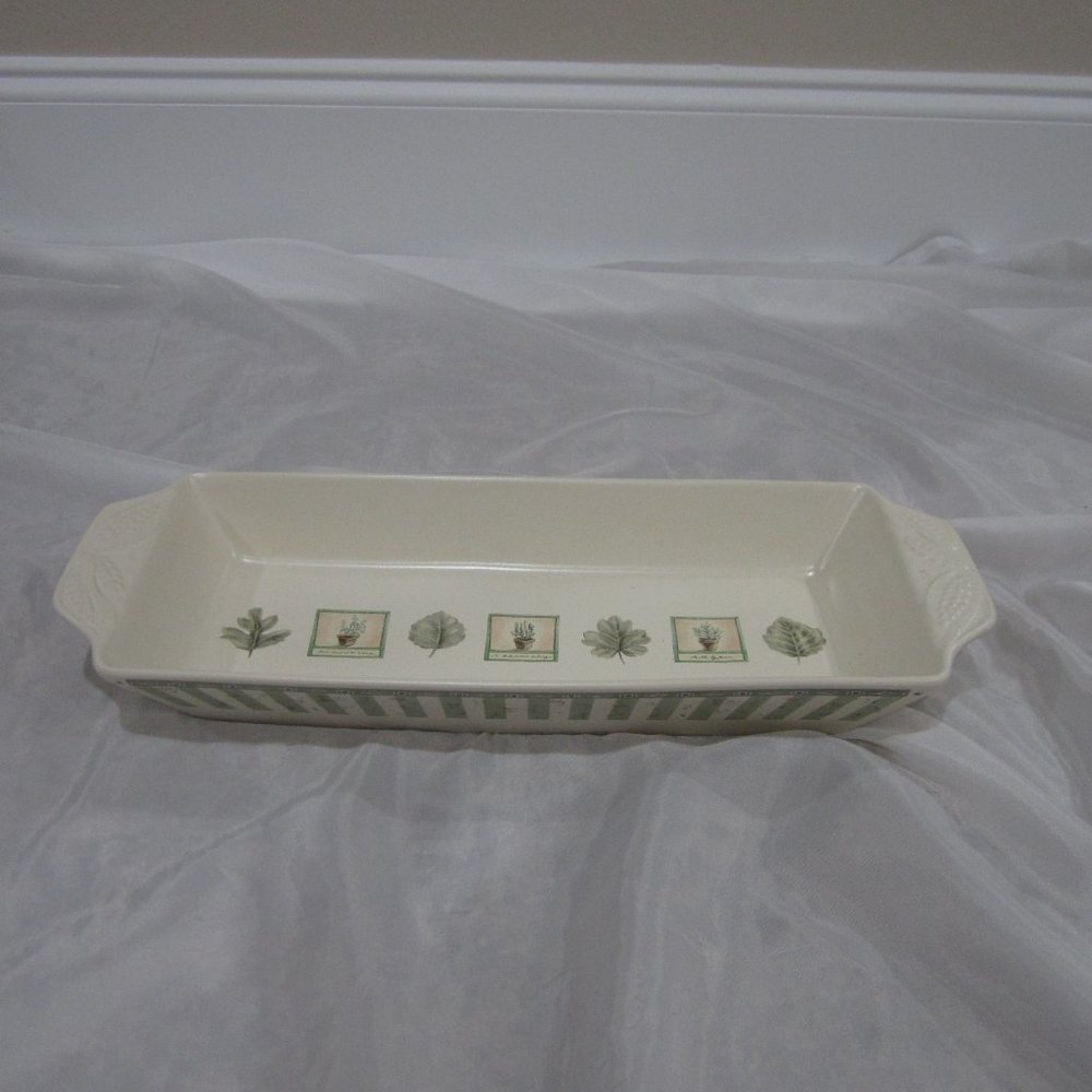 Pfaltzgraff Naturewood Bread Serving Dish Bowl